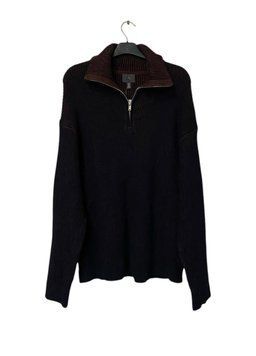Светр H&M 271200582 S Синій/Бордовий