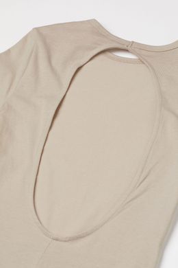Платье H&M 271032216_darkbeige XS Темно-бежевый