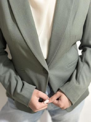Пиджак H&M 270568601_darkgreen 42 Темно-Зеленый
