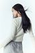 Кардиган H&M 271163408_ cream S Кремовый