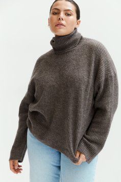 Джемпер H&M 271089150_brown M Коричневый