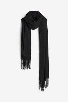 Шарф180*70 см. H&M 271210707_black 180*70 см. Чорний