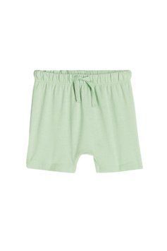 Шорты H&M 271145948 92 Светло-зелені