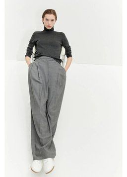 Джемпер водолазка H&M 271176748_grey M Сірий