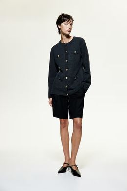 Кардиган H&M 271246573 M Темно-Серый