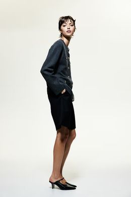 Кардиган H&M 271246573 M Темно-Серый