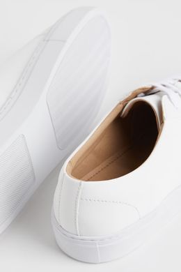 Кеды кожаные H&M 270538358 44 Белый