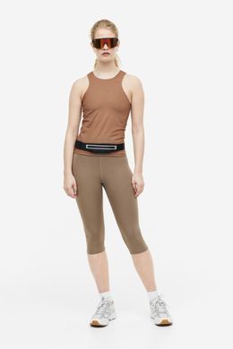 Топ спортивний H&M 061089883_brown L Коричневий