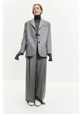 Джемпер водолазка H&M 271176748_grey M Сірий