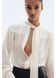 Блуза H&M 271304752_cream L Кремовий