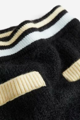 Юбка H&M 271221850 S Черный/Желтый/Голубой