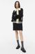 Юбка H&M 271221850 S Черный/Желтый/Голубой