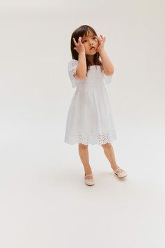 Платье H&M 271227414 134 Белый