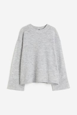 Джемпер H&M 271161784 XXS Світло-Сірий