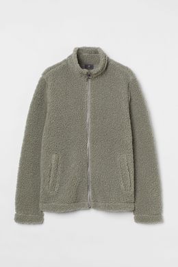 Куртка тедді H&M 270989533_mint M Фісташковий